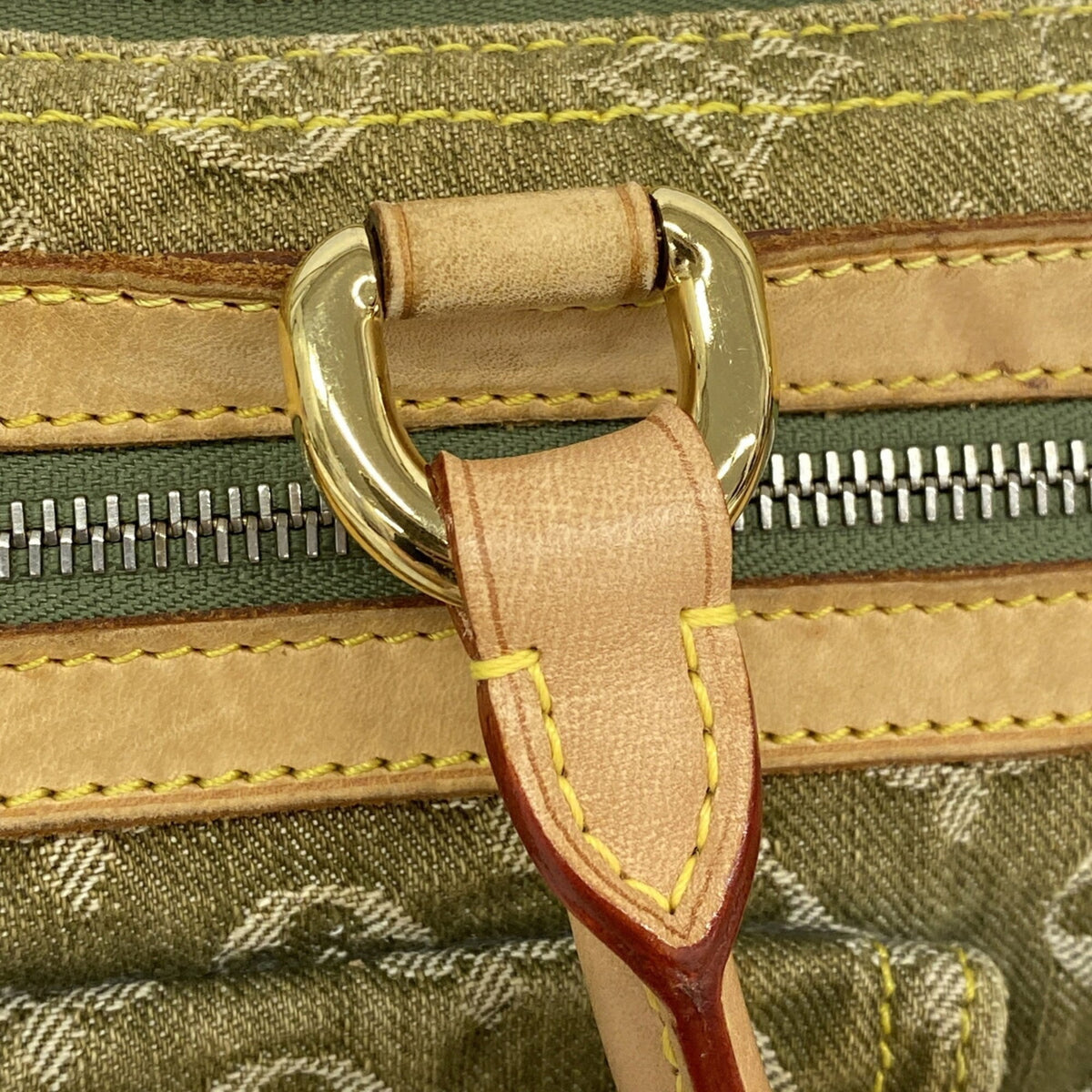 Louis Vuitton Green Handbag (Pre-Owned)