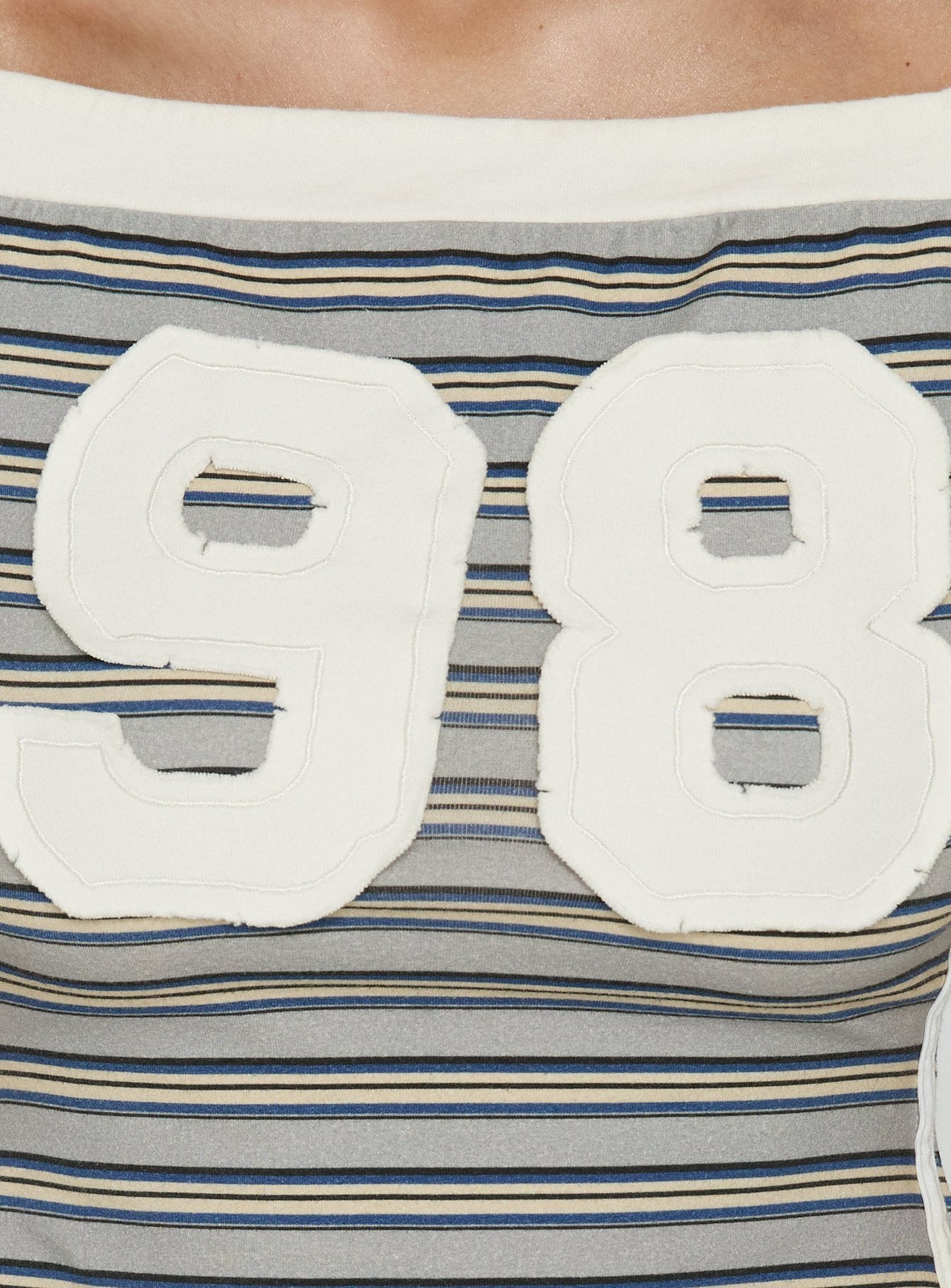 98 Baby Off The Shoulder Top Stripe