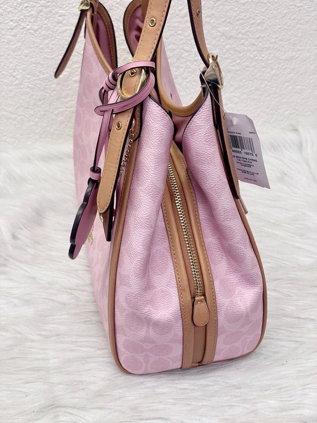 Coach Erin Shoulder Bag In Signature Canvas