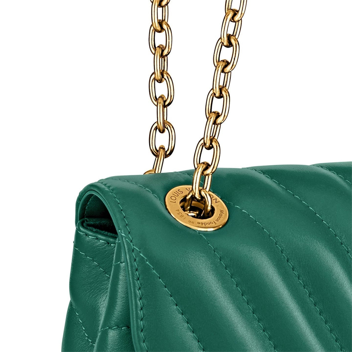 Louis Vuitton New Wave Chain Bag MM - Emerald Green