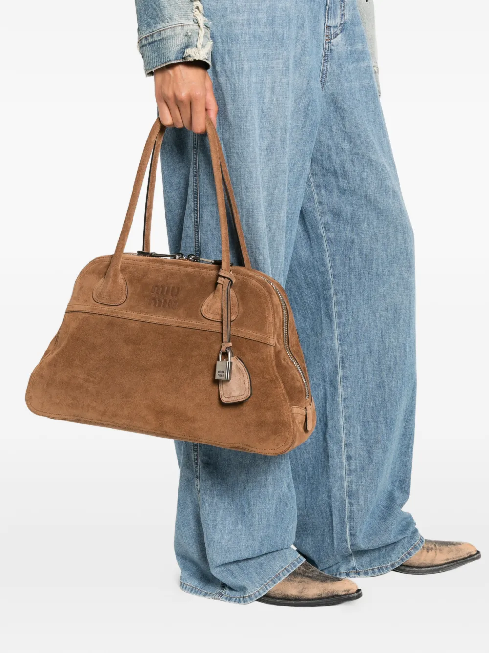 MIUMIU - Women Camoscio Bauletto Bag